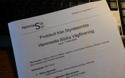 Protokoll 1617-06 finns nu på hemsidan